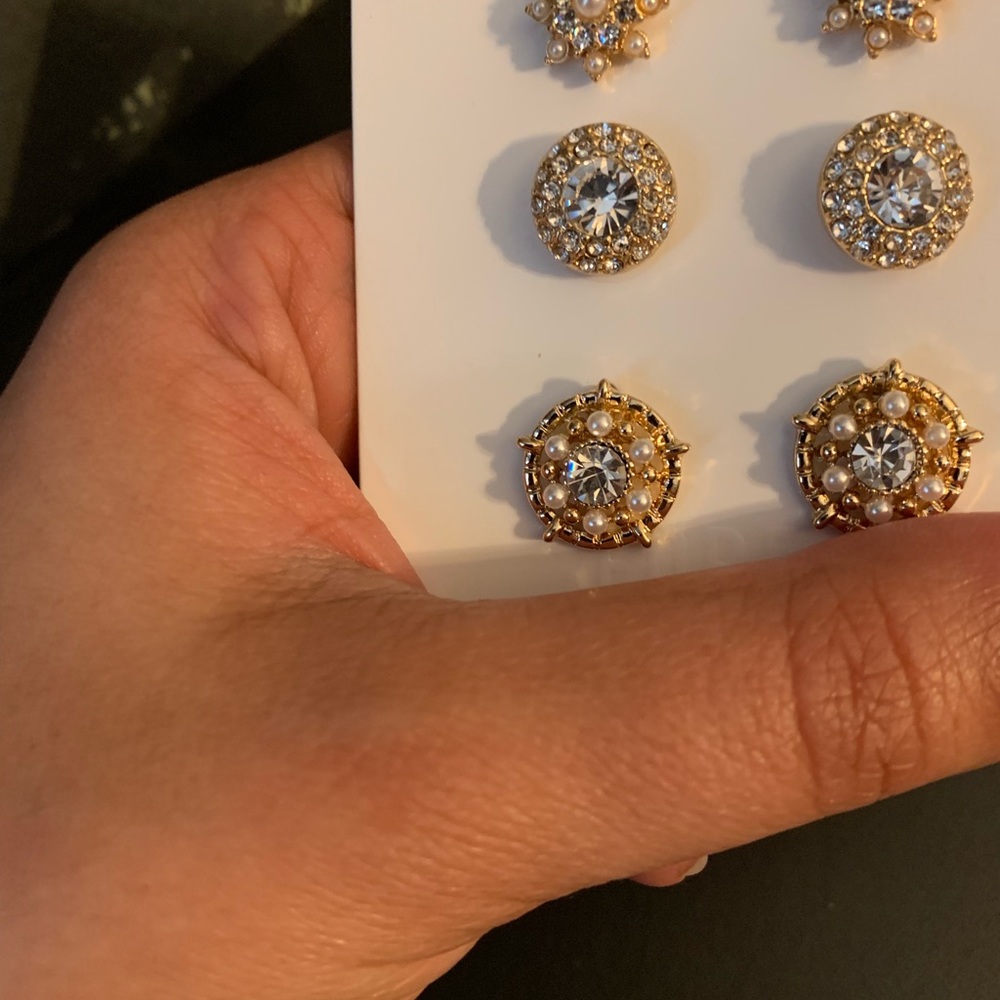 Trio Stud Earring Set - Picture 2 of 5